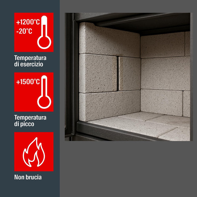 Fischer SR NE 1200 - Sigillante refrattario 1PZ