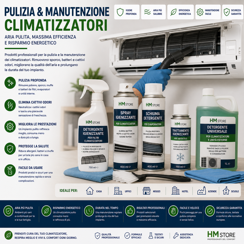 Pulizia & Manutenzione Climatizzatori