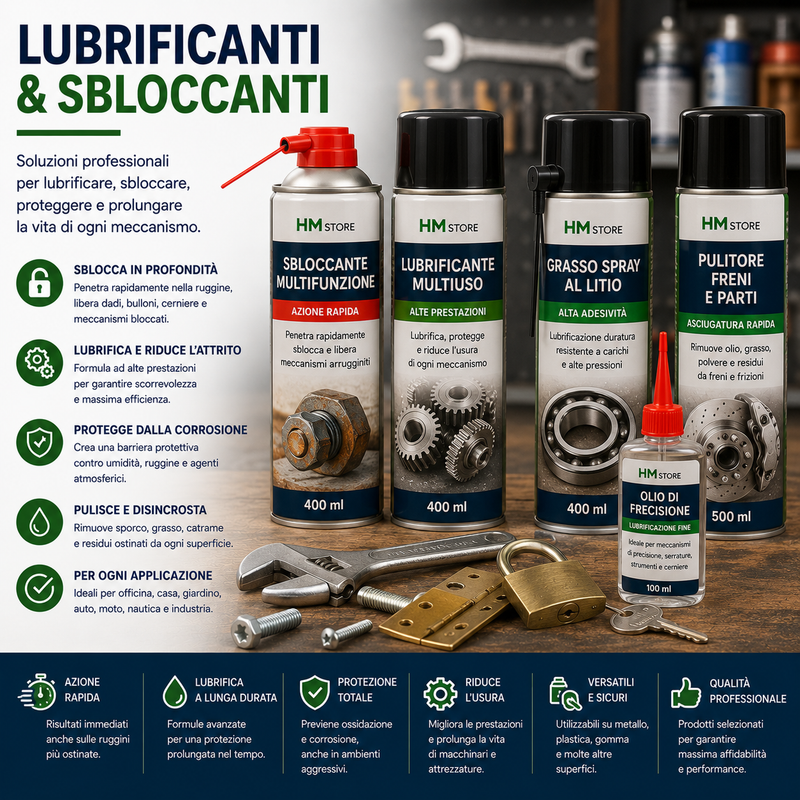 Lubrificanti & Sbloccanti