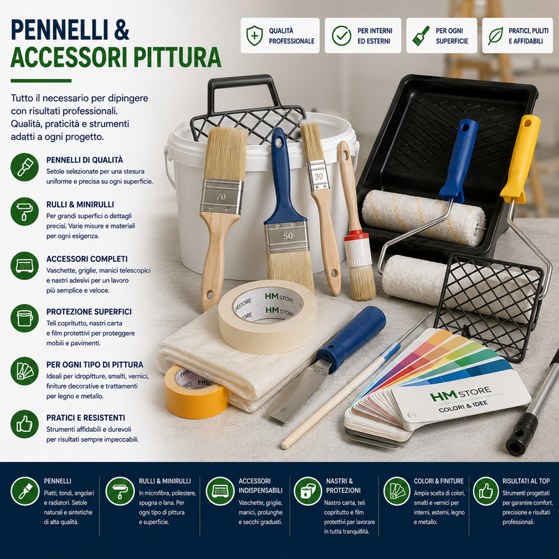 Pennelli & Accessori Pittura