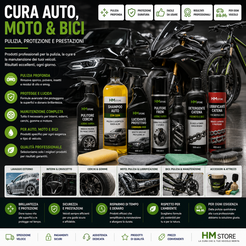 Cura Auto, Moto & Bici