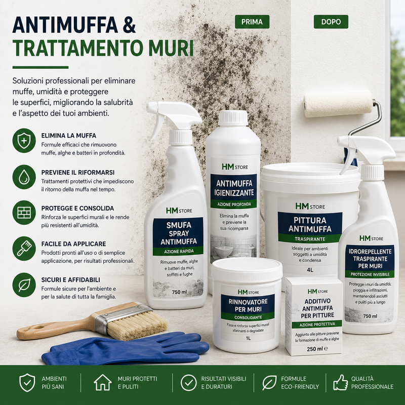 Antimuffa & Trattamento Muri