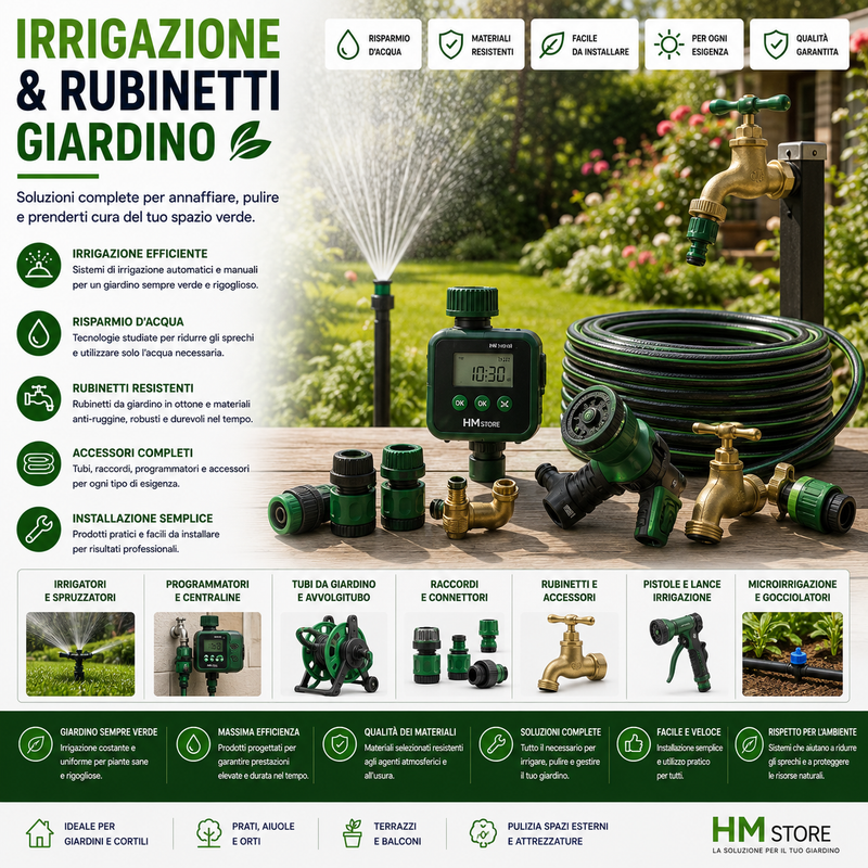 Irrigazione & Rubinetti Giardino