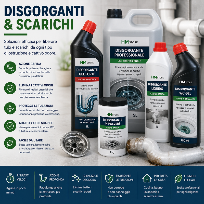 Disgorganti & Scarichi