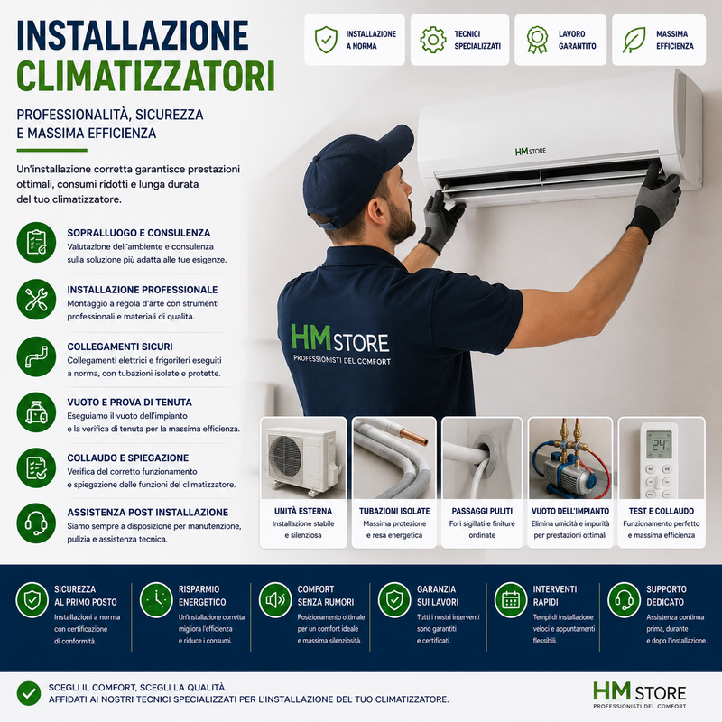 Installazione Climatizzatori