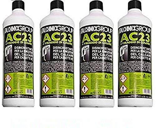 Italchimici AC23 Disincrostante WC Anticalcare Forte 500ml per Cassette e Scarichi Professionale