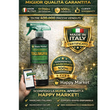 Antimuffa Spray 500ml con Resina Acrilica Toglimuffa per Muri Interni Muffa Pareti Bagno Cucina Umidità Elimina Muffa e Aloni Azione Rapida Professionale