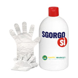 Disgorgante Scarichi 1L Professionale, Sgorgante WC Lavandino Doccia, Stura Tubi Scioglie Capelli Grasso Residui, Azione Rapida, Guanti Inclusi