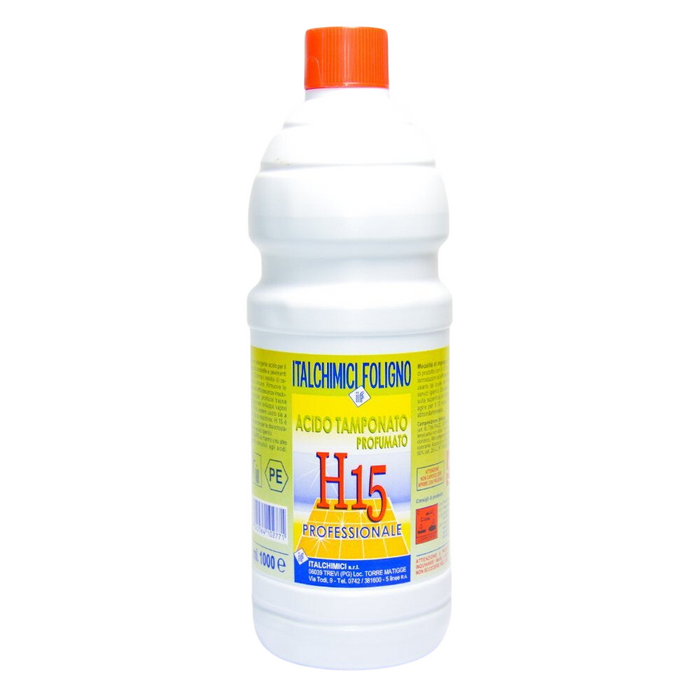 Acido tamponato profumato 1000ml H15 disincrostante ceramiche bagno casa 13656 - IDRAULICAMENTEAcido tamponato profumato 1000ml H15 disincrostante ceramiche bagno casa 13656 (43865802)
