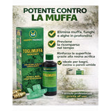 Antimuffa Spray 500ml con Resina Acrilica Toglimuffa per Muri Interni Muffa Pareti Bagno Cucina Umidità Elimina Muffa e Aloni Azione Rapida Professionale
