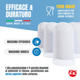 Fimi - idropolistick 6x1 - ricarica universale per dosatore proporzionale di sale polifosfato - fimi