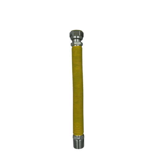 Corrugated Stainless Steel Gas Fitting MF – Variants ½″ · ¾″ · 1″