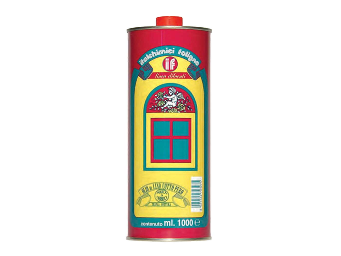 ITALCHIMICI Olio di Lino Cotto Puro, 1 L