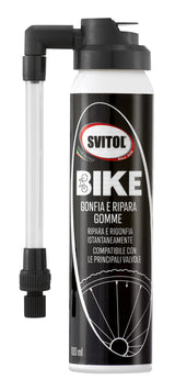SVITOL Gonfia e Ripara Gomme, Ripara e Rigonfia Istantaneamente, di Facile Utilizzo, 100 ml
