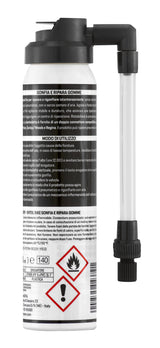 SVITOL Gonfia e Ripara Gomme, Ripara e Rigonfia Istantaneamente, di Facile Utilizzo, 100 ml