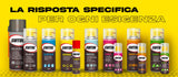 Svitol Lubrificante Spray 200 ml al silicone, per plastiche, impermeabilizza, resiste alle temperature, rinnova guarnizioni, cannuccia integrata, valvola 360°