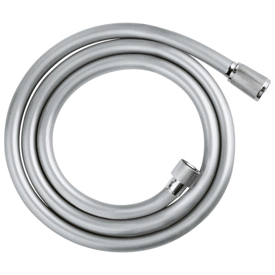 Tubo Doccia Flessibile 1,5m e 2m Acciaio Inox o PVC Universale G1/2" Anti-Torsione Antipiega Antigoccia Alta Resistenza Cromato Installazione Rapida Compatibile Soffione