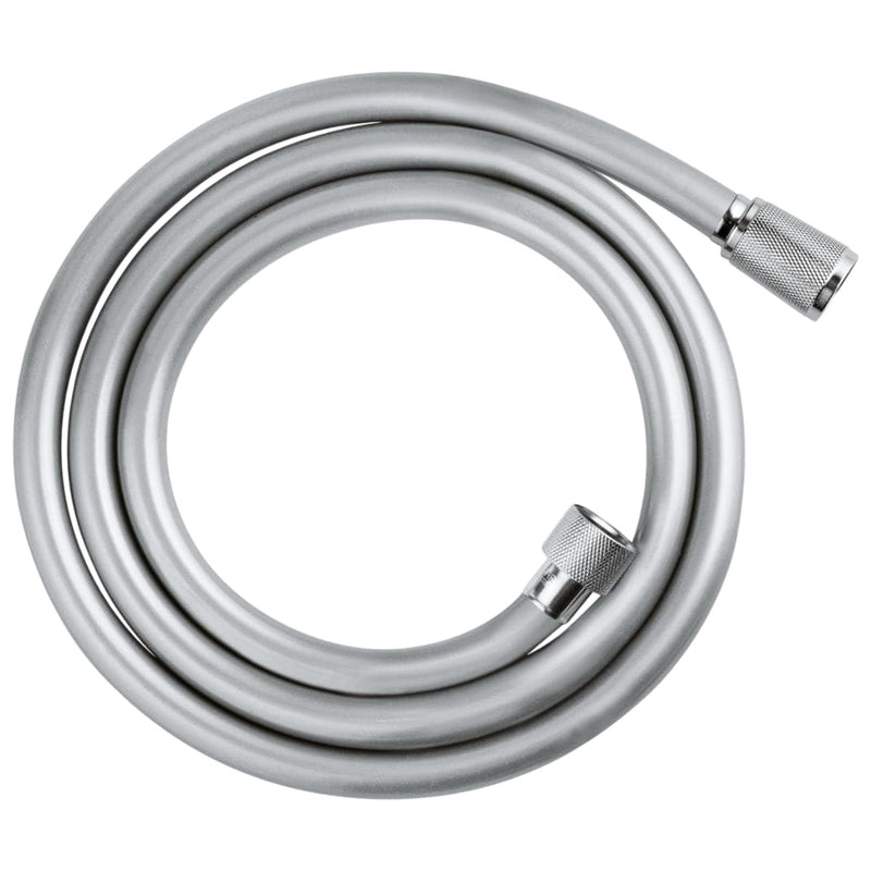 Tubo Doccia Flessibile 1,5m e 2m Acciaio Inox o PVC Universale G1/2" Anti-Torsione Antipiega Antigoccia Alta Resistenza Cromato Installazione Rapida Compatibile Soffione