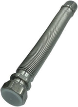 Giunto Acqua Flessibile per Caldaia MF 1/2 e 3/4 Acciaio Inox Alta Pressione Estensibile Lunghezze da 130 a 420 mm Resistente Alte Temperature Guarnizioni Incluse