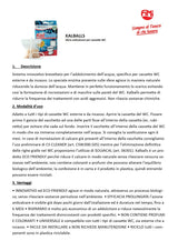 Kalballs Trattamento Anticalcare per Cassette WC Incasso ed Esterne Riduce la Durezza dell Acqua Previene Incrostazioni e Macchie