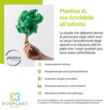 Tris Pattumiere Raccolta Differenziata 35 Lt Colori Assortiti Giallo Verde Blu 38 x 36 5 x 45 Made in Italy