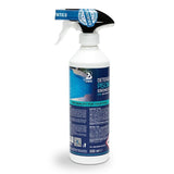 Detergente piscine e vasche idromassaggio spray, pulitore sgrassante per bordo piscina, pareti, vasca, pavimenti, residui oleosi e sporco ostinato