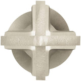 Fischer Kit 5 punte trapano per muro 5-6-8-10-12 mm, punte a 4 taglienti in carburo per muratura, calcestruzzo, cartongesso e fori per tasselli