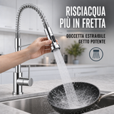 Rubinetto Cucina Miscelatore con Doccetta Estraibile 360° per Lavello – Vari Modelli e Finiture