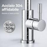 Rubinetto Cucina Miscelatore con Doccetta Estraibile 360° per Lavello – Vari Modelli e Finiture