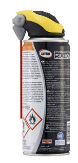 Svitol Lubrificante spray al silicone 400 ml per plastica e gomma, impermeabilizzante protettivo per guarnizioni, serrature, guide, cavi e meccanismi