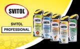 Svitol Lubrificante spray al silicone 400 ml per plastica e gomma, impermeabilizzante protettivo per guarnizioni, serrature, guide, cavi e meccanismi