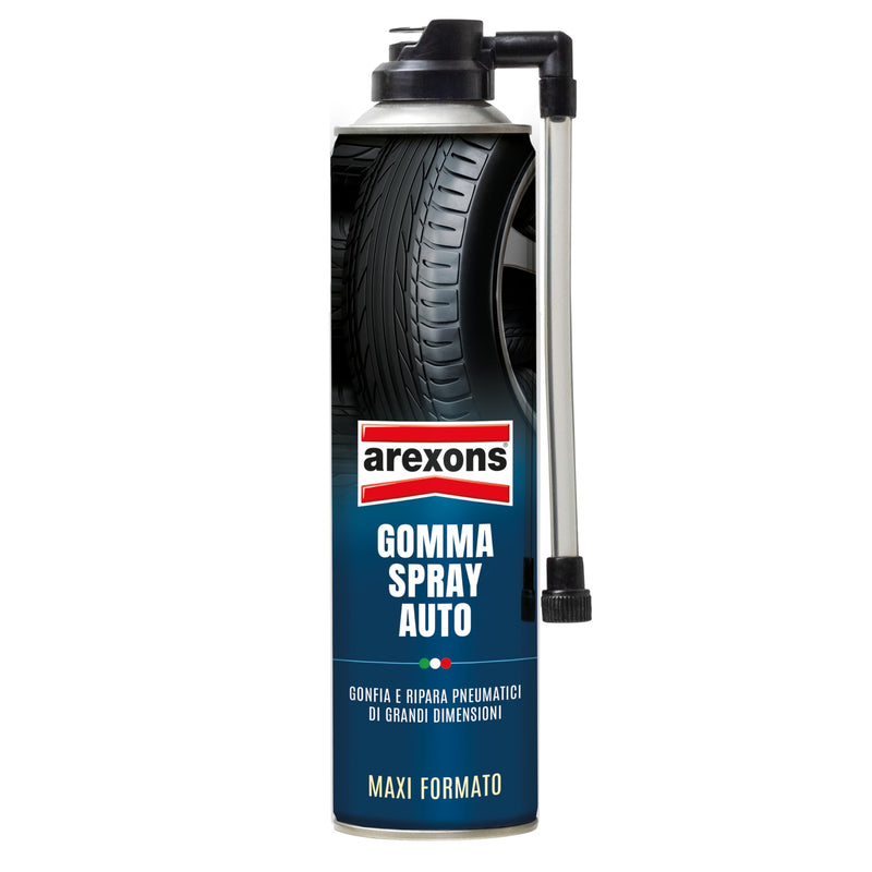 Bomboletta gonfia e ripara pneumatici 400 ml, spray sigilla forature auto moto scooter, ripara gomma bucata senza smontare la ruota