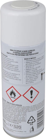 Arexons Acrilcolor Smalto Spray Acrilico RAL 9010 Bianco Lucido 400ml