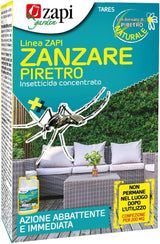 Zapi Garden Tares Insetticida Concentrato per Zanzare e Insetti da Esterno, Giardino e Siepi – 250 ml / 500 ml