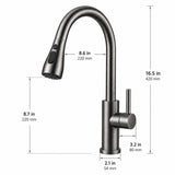 Rubinetto Cucina Miscelatore con Doccetta Estraibile 360° per Lavello – Vari Modelli e Finiture
