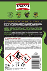 Arexons Additivo Pro Extreme Benzina 325 ml – Additivo Concentrato per Motori Benzina, Pulizia Iniettori e Sistema di Alimentazione