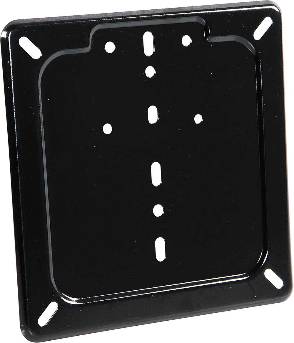 Lampa 90148 Porta Targa Moto in Acciaio Inox Nero 185x185 mm