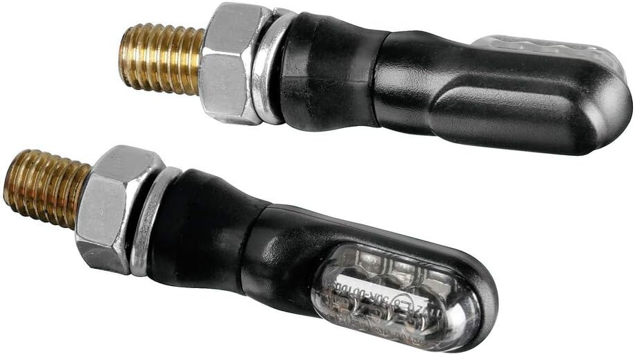 Lampa 90476 Nano – Coppia Frecce Moto LED 12V Omologate E, Lente Fumé