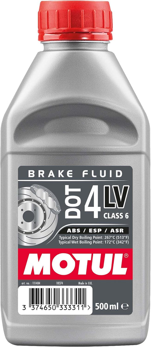 Motul DOT 4 LV 500 ml – Liquido freni a bassa viscosità