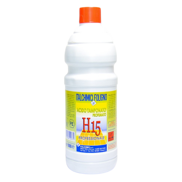 Acido tamponato profumato 1000ml H15 disincrostante ceramiche bagno casa 13656