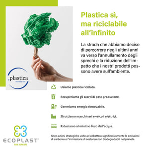 Ecoplast, Pattumiera Forata per Raccolta Differenziata, Apertura a Libro, Flessibile e Indeformabile, Resiste a tutte le Temperature, Interno ed Esterno, Oltre 80% Plastica Riciclata, marrone - IDRAULICAMENTEEcoplast, Pattumiera Forata per Raccolta Differenziata, Apertura a Libro, Flessibile e Indeformabile, Resiste a tutte le Temperature, Interno ed Esterno, Oltre 80% Plastica Riciclata, marrone