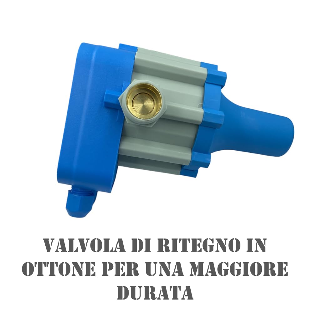 HM,PRESS CONTROL DA 1,5 BAR REGOLATORE DI PRESSIONE PER ELETTROPOMPA - IDRAULICAMENTEHM,PRESS CONTROL DA 1,5 BAR REGOLATORE DI PRESSIONE PER ELETTROPOMPA