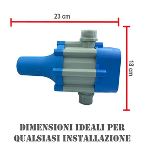 HM,PRESS CONTROL DA 2,2 BAR REGOLATORE DI PRESSIONE PER ELETTROPOMPA - IDRAULICAMENTEHM,PRESS CONTROL DA 2,2 BAR REGOLATORE DI PRESSIONE PER ELETTROPOMPA