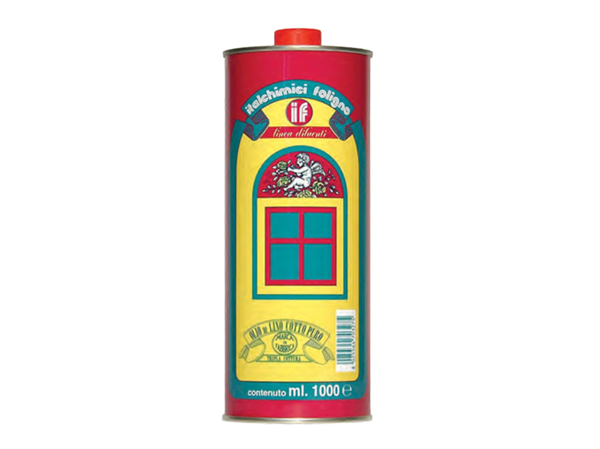 ITALCHIMICI Olio di Lino Cotto Puro, 1 L - IDRAULICAMENTEITALCHIMICI Olio di Lino Cotto Puro, 1 L